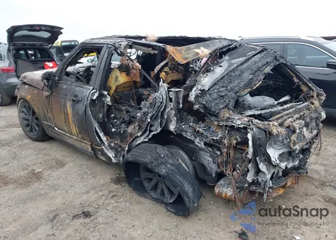 2017 Land Rover Range Rover 3.0L V6 Turbocharged Diesel Hse Td6 z USA, uszkodzony, nr VIN SALGS2FK5HA324783